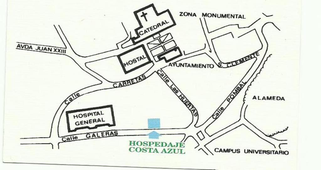 סנטיאגו דה קומפוסטלה Hostal Costa Azul מראה חיצוני תמונה